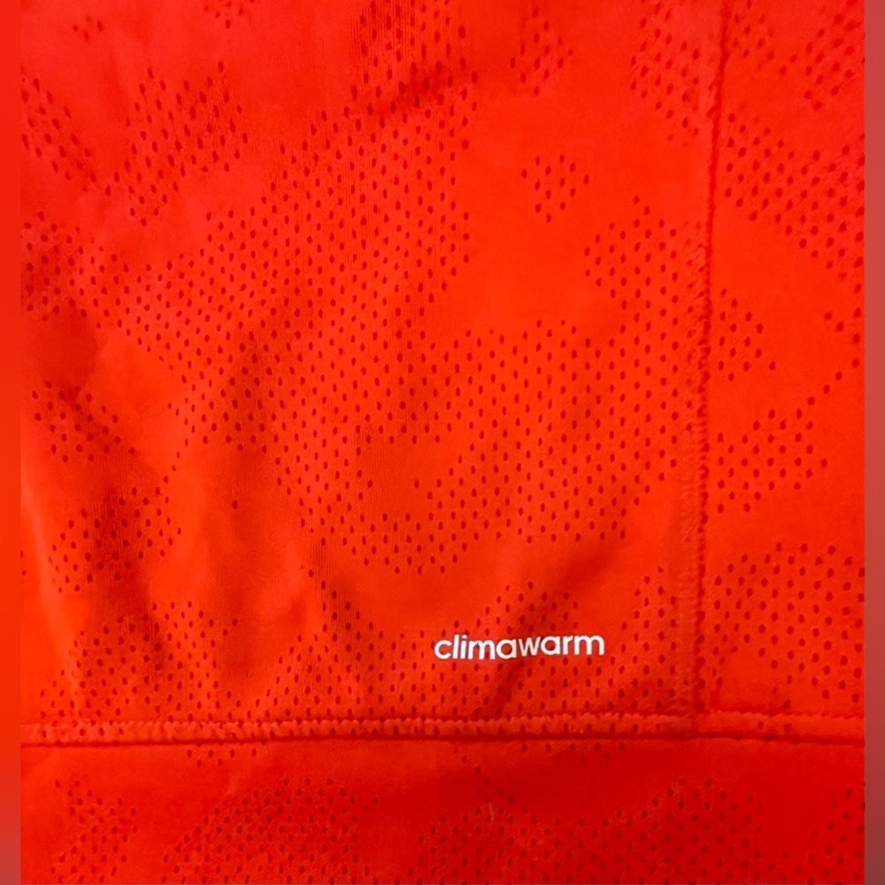 Adidas Men's Orange Hoodie - Picture 6 of 10